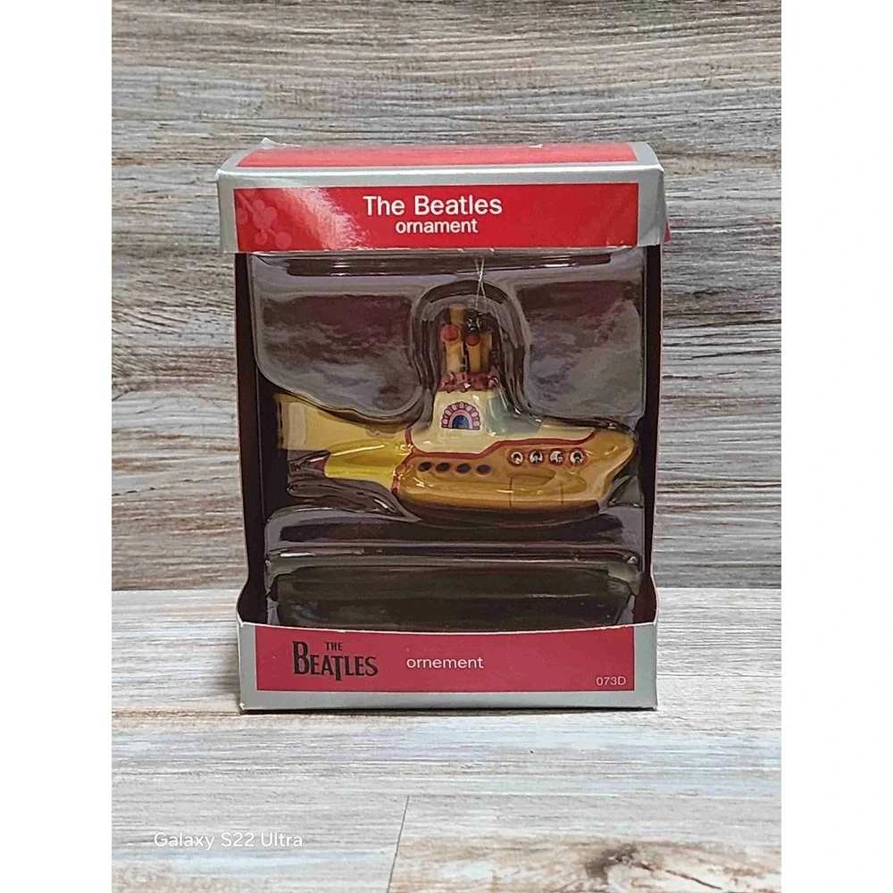 NEW Subafilms Ltd The Beatles Yellow Submarine Christmas Ornament Heirloom 2010